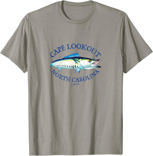 JCombs: Cape Lookout, NC, Wahoo T-Shirt - T-Shirt | Sand