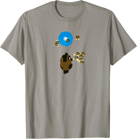 Funny Russian Vini Puh T-Shirt - T-Shirt | Sand