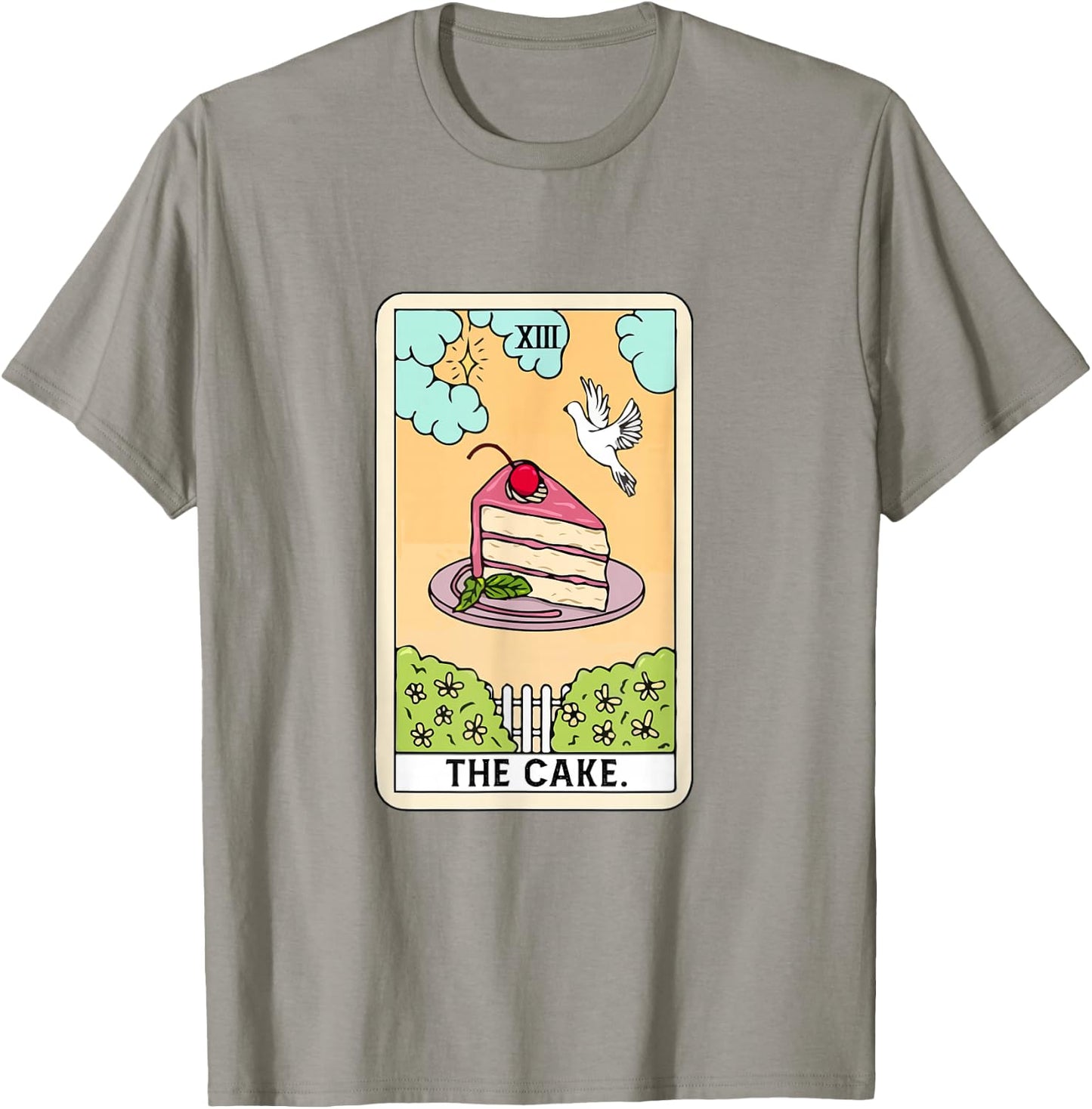 The Cake Tarot Card Funny Cake Lover Baking Lover Baker Cake T-Shirt - T-Shirt | Sand