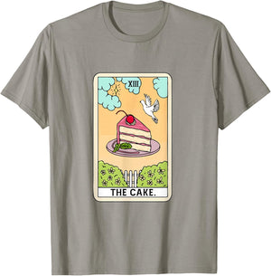 The Cake Tarot Card Funny Cake Lover Baking Lover Baker Cake T-Shirt - T-Shirt | Sand