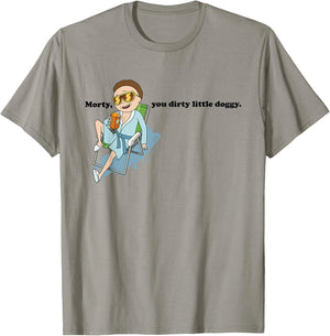 Rick and Morty Morty You Dirty Little Doggy T-Shirt - T-Shirt | Sand