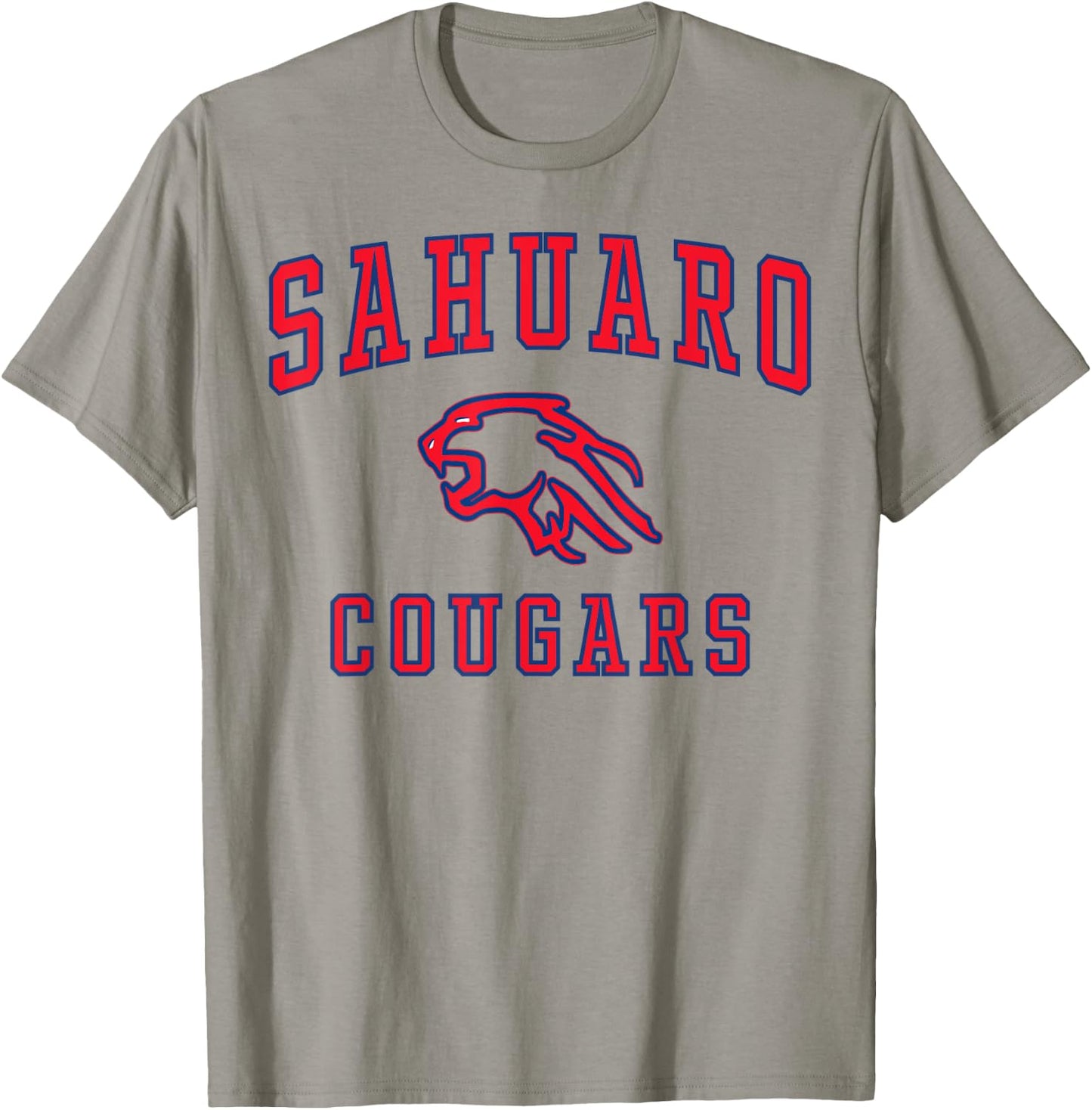 Sahuaro High School Cougars C1 T-Shirt - T-Shirt | Sand