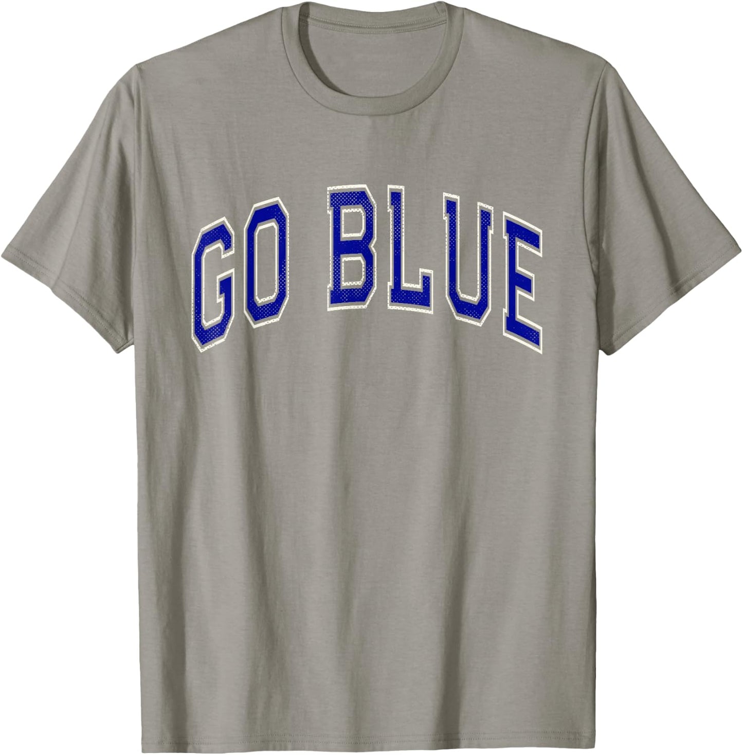 Let's GO BLUE Summer Camp Team Competition Event War Game T-Shirt - T-Shirt | Sand