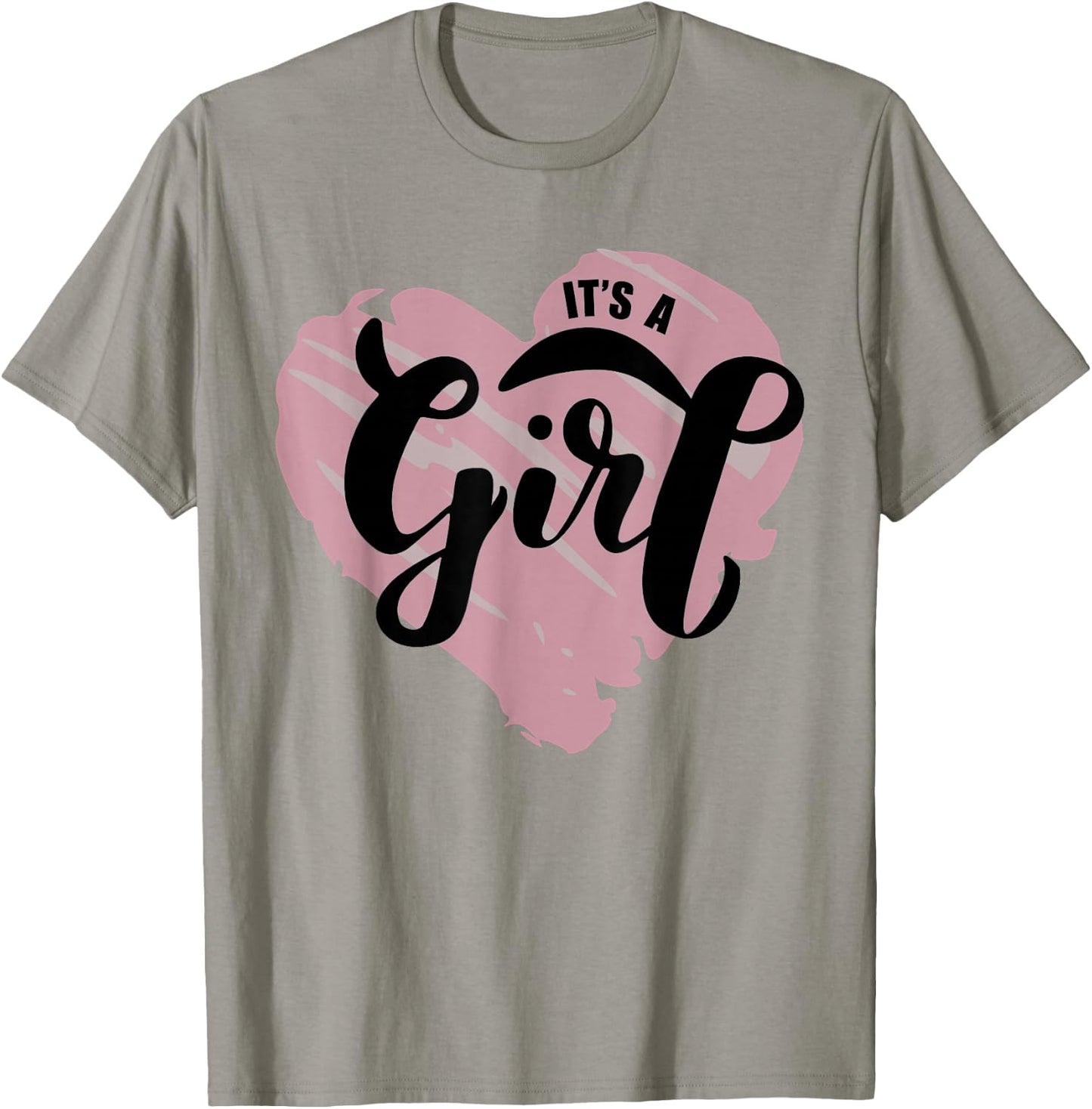Its a Girl Gender Reveal Party Team Girl T-Shirt - T-Shirt | Sand