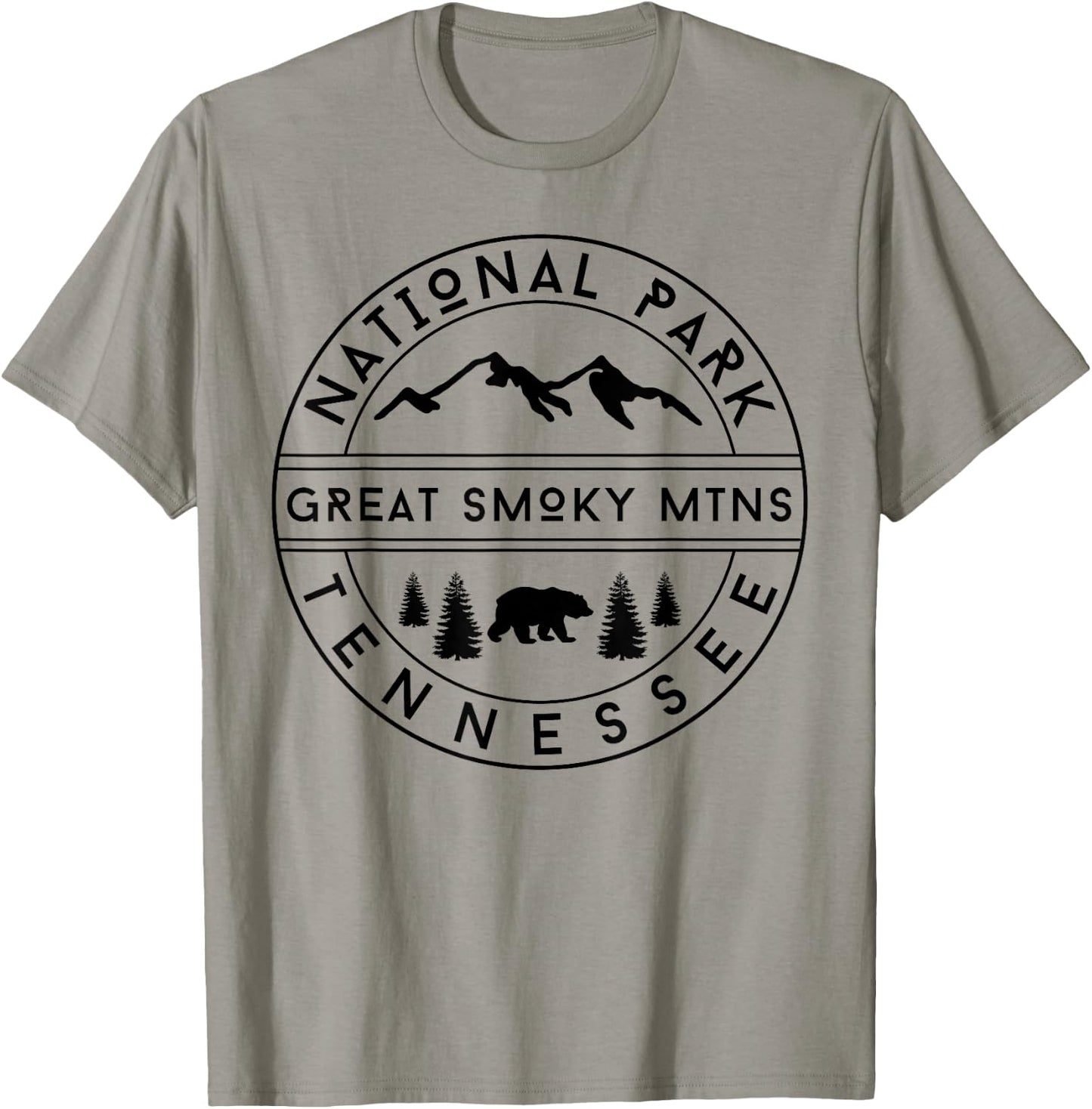 Smoky Mountains National Park T-Shirt - T-Shirt | Sand