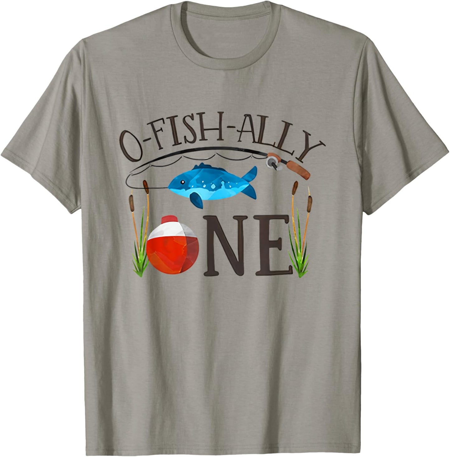 O Fish Ally One 1st Birthday Boy Kids T-Shirt - T-Shirt | Sand