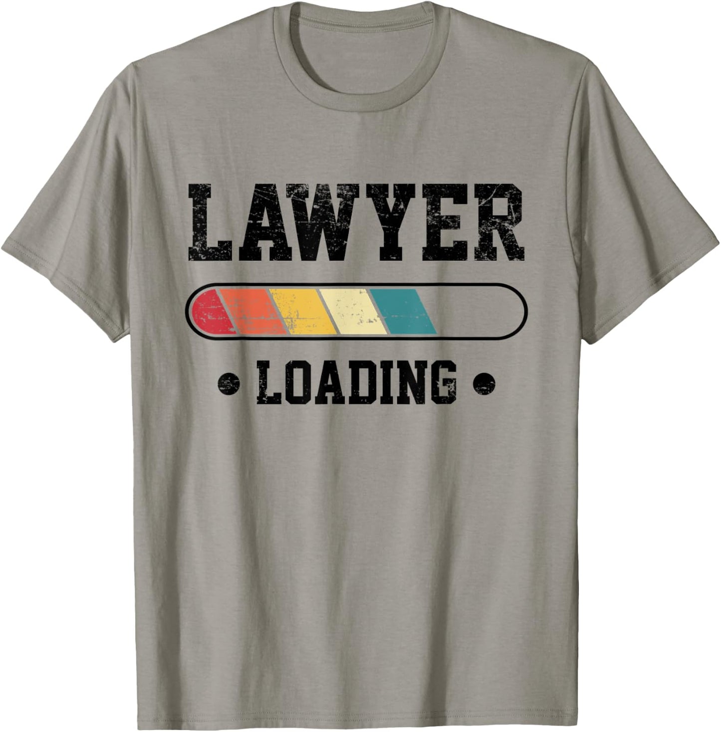 Lawyer Loading, Funny New Lawyer Vintage Law School Graduate T-Shirt - T-Shirt | Sand
