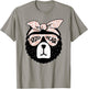 Sister Bear Face Sunglasses Mother Mom Mommy Mother's Day T-Shirt - T-Shirt | Sand