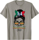Nacho Average CNA Messy Bun Cinco De Mayo Mexican T-Shirt - T-Shirt | Sand