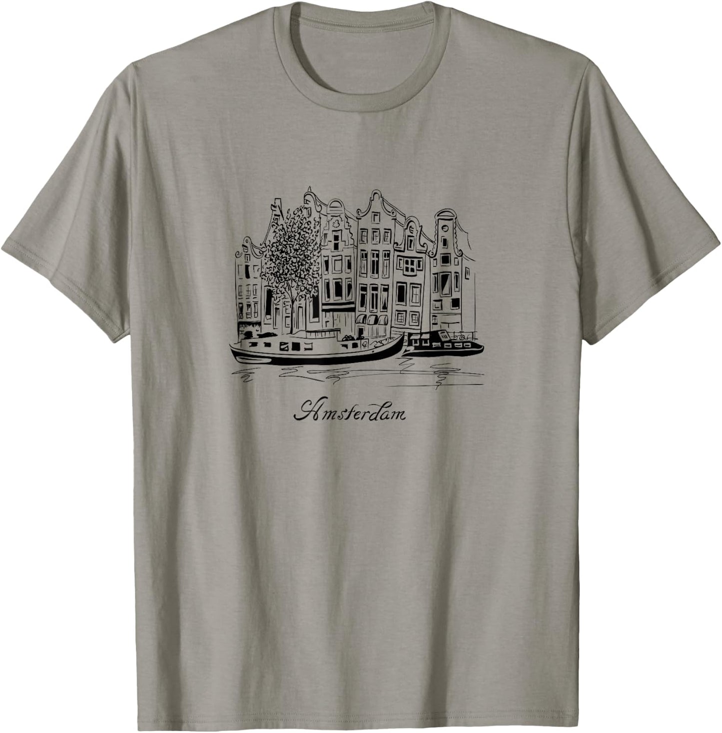 Amsterdam T-Shirt - T-Shirt | Sand