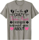 I'm The Crazy Twin Aunt Of Twins Twin Auntie Of Twins T-Shirt - T-Shirt | Sand