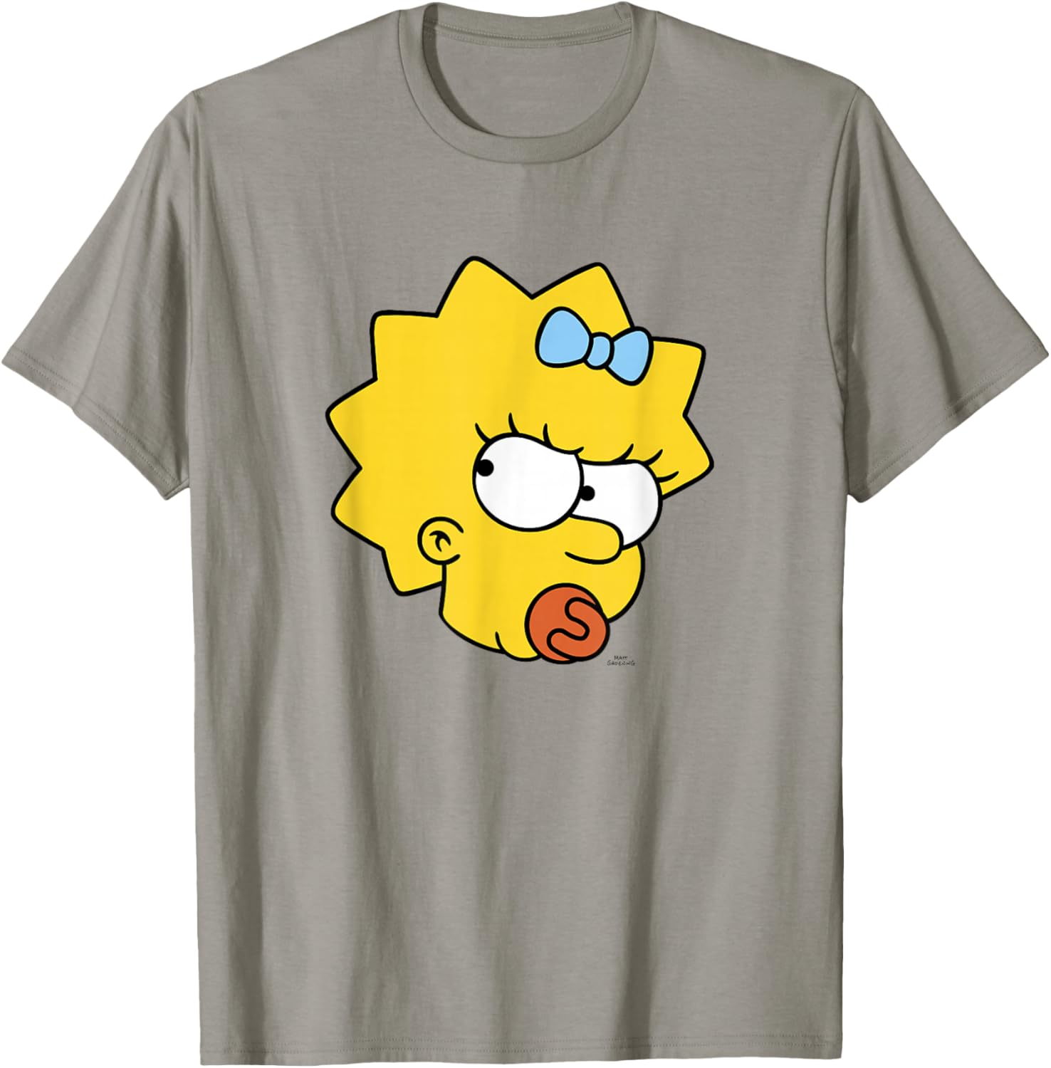 The Simpsons Maggie Simpson Angry Big Face T-Shirt - T-Shirt | Sand