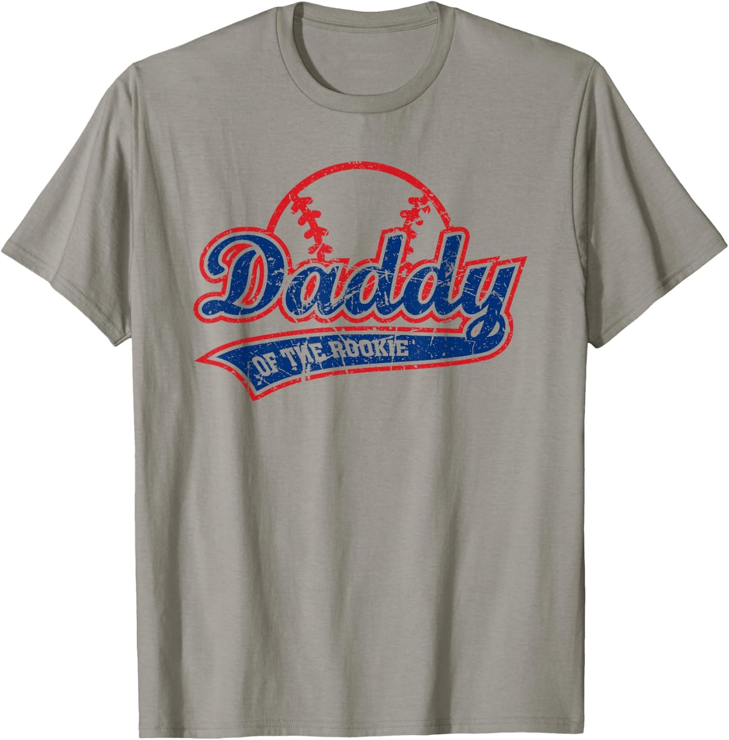 Funny Vintage Baseball Daddy of the Rookie T-Shirt - T-Shirt | Sand
