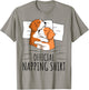 Sleeping Beagle Dog Lover Official Napping T-Shirt - T-Shirt | Sand