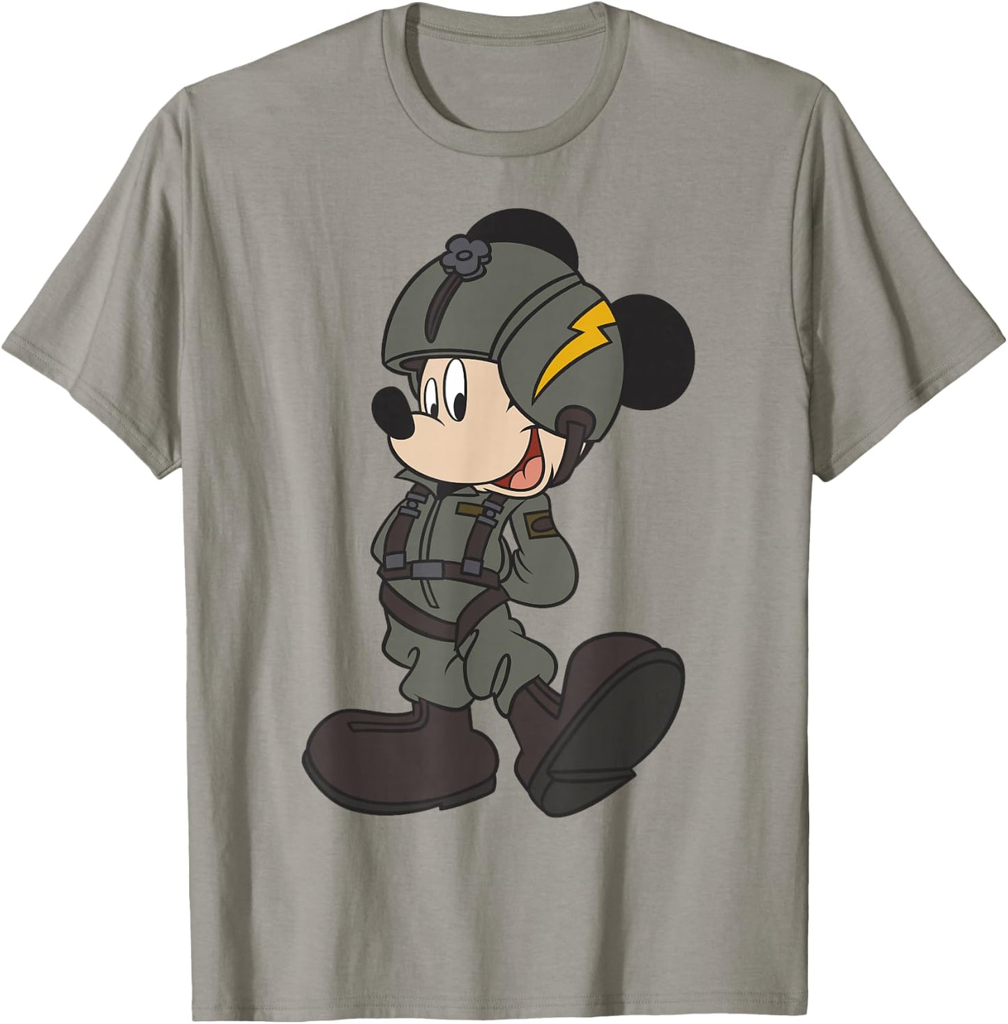 Disney Mickey Mouse Jet Pilot Outfit T-Shirt - T-Shirt | Sand