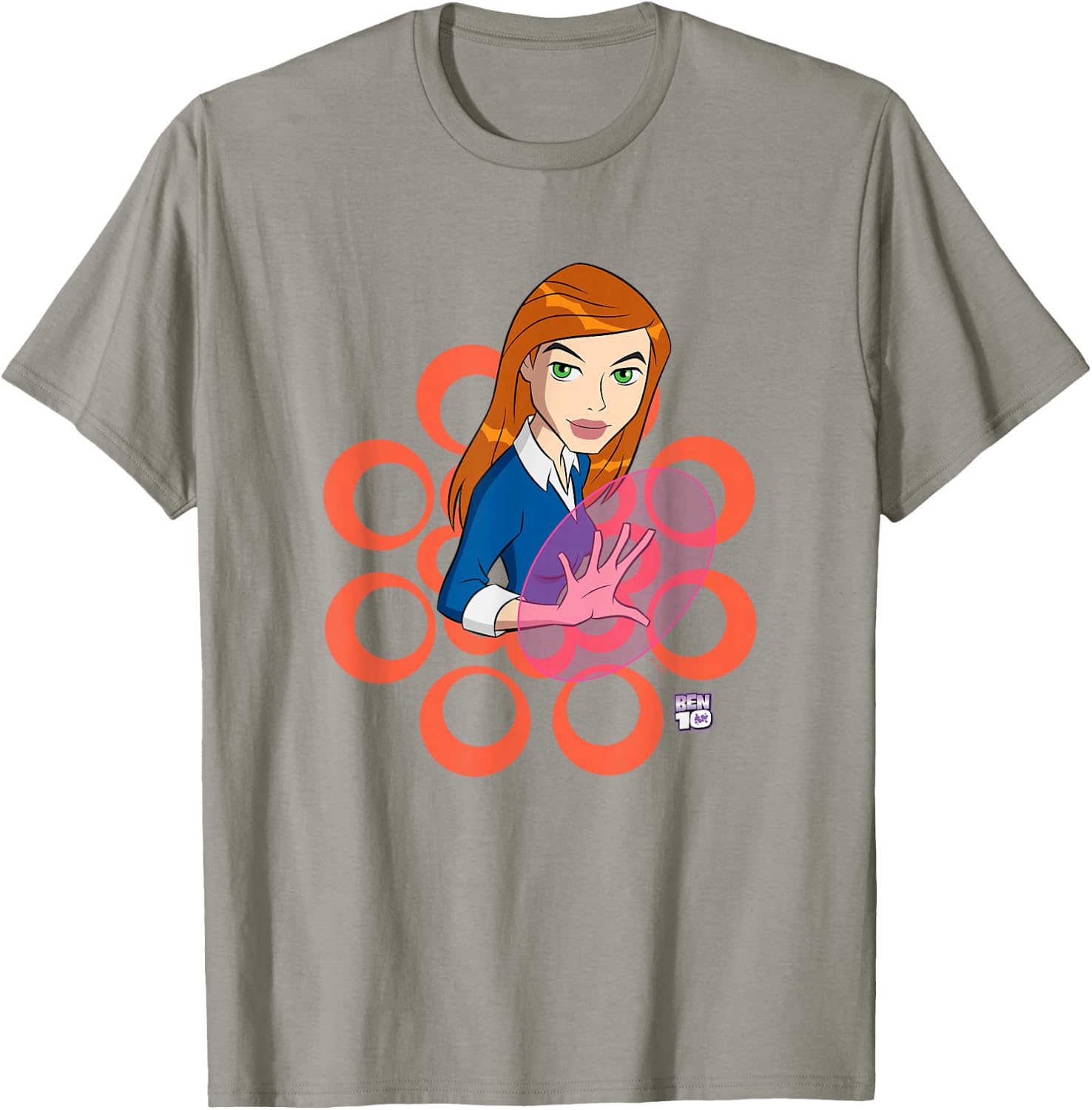Ben 10: Alien Force Gwen Tennyson Magical Powers Shot T-Shirt - T-Shirt | Sand