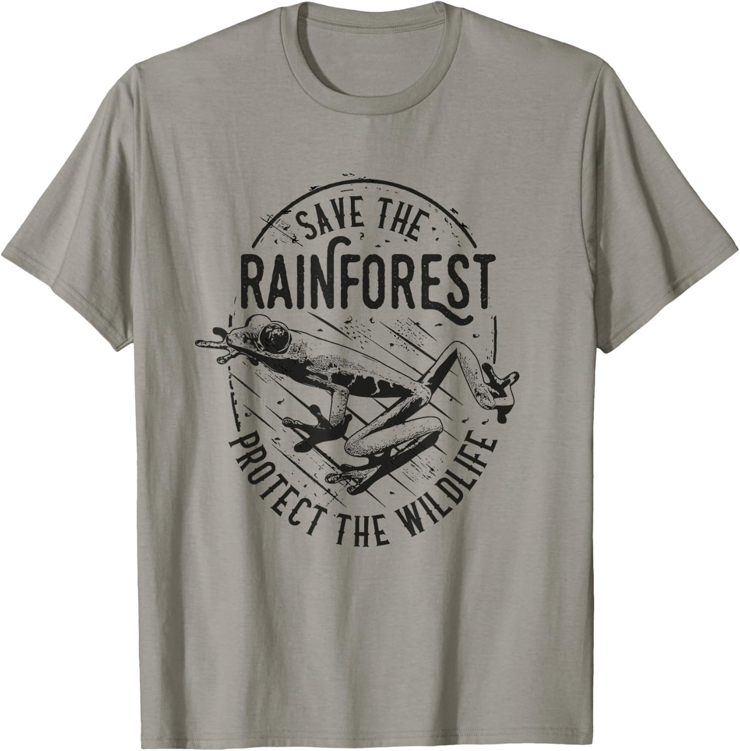 Save The Rainforest Shirt - Protect The Wildlife T-Shirt - T-Shirt | Sand