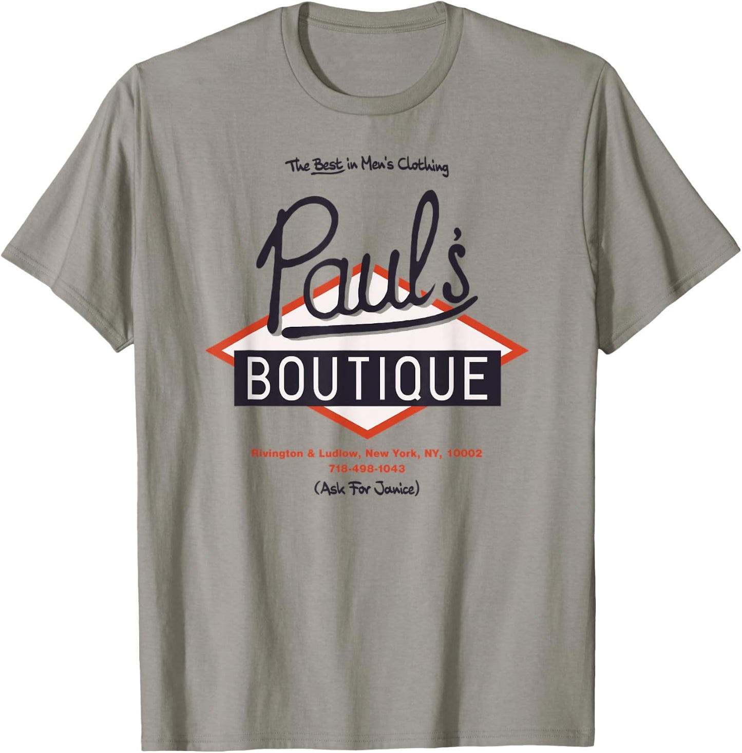 Paul Boutique Diamond Logo (Disease Color) Small T-Shirt - T-Shirt | Sand