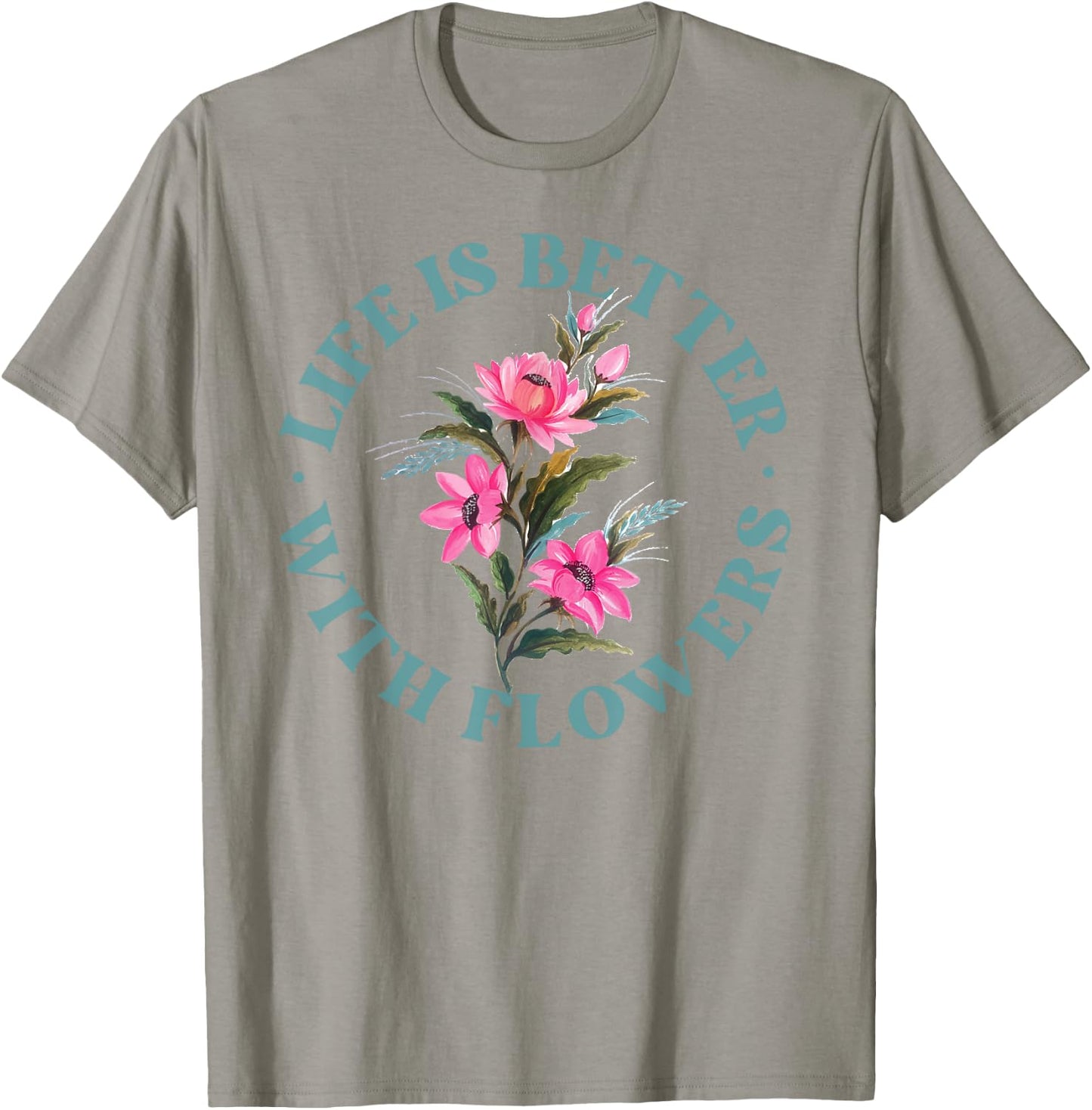 Florist Flower Bouquet Floral Designer Quote T-Shirt - T-Shirt | Sand