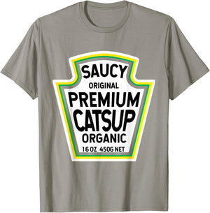 Ketchup Catsup Easy Halloween Costume Matching Group T-Shirt - T-Shirt | Sand
