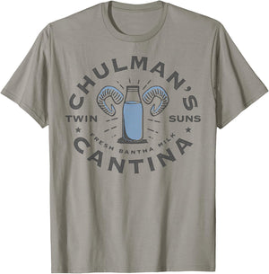 Star Wars Chulman's Twin Suns Cantina Bantha Milk T-Shirt - T-Shirt | Sand