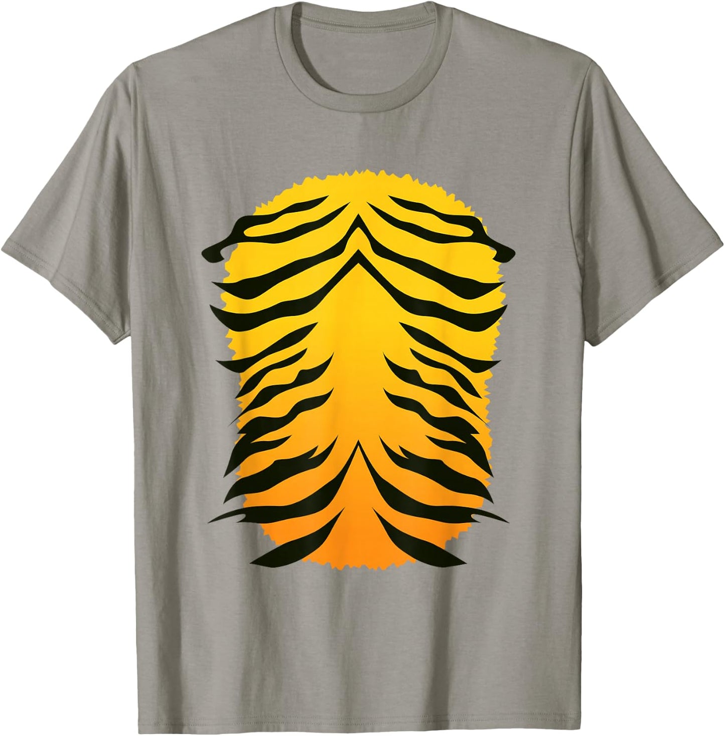 Tiger Costume Orange Tigers Print Stripes Halloween Costume T-Shirt - T-Shirt | Sand