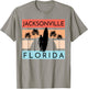 Jacksonville Florida Beach Surfing Summer Vacation T-Shirt - T-Shirt | Sand