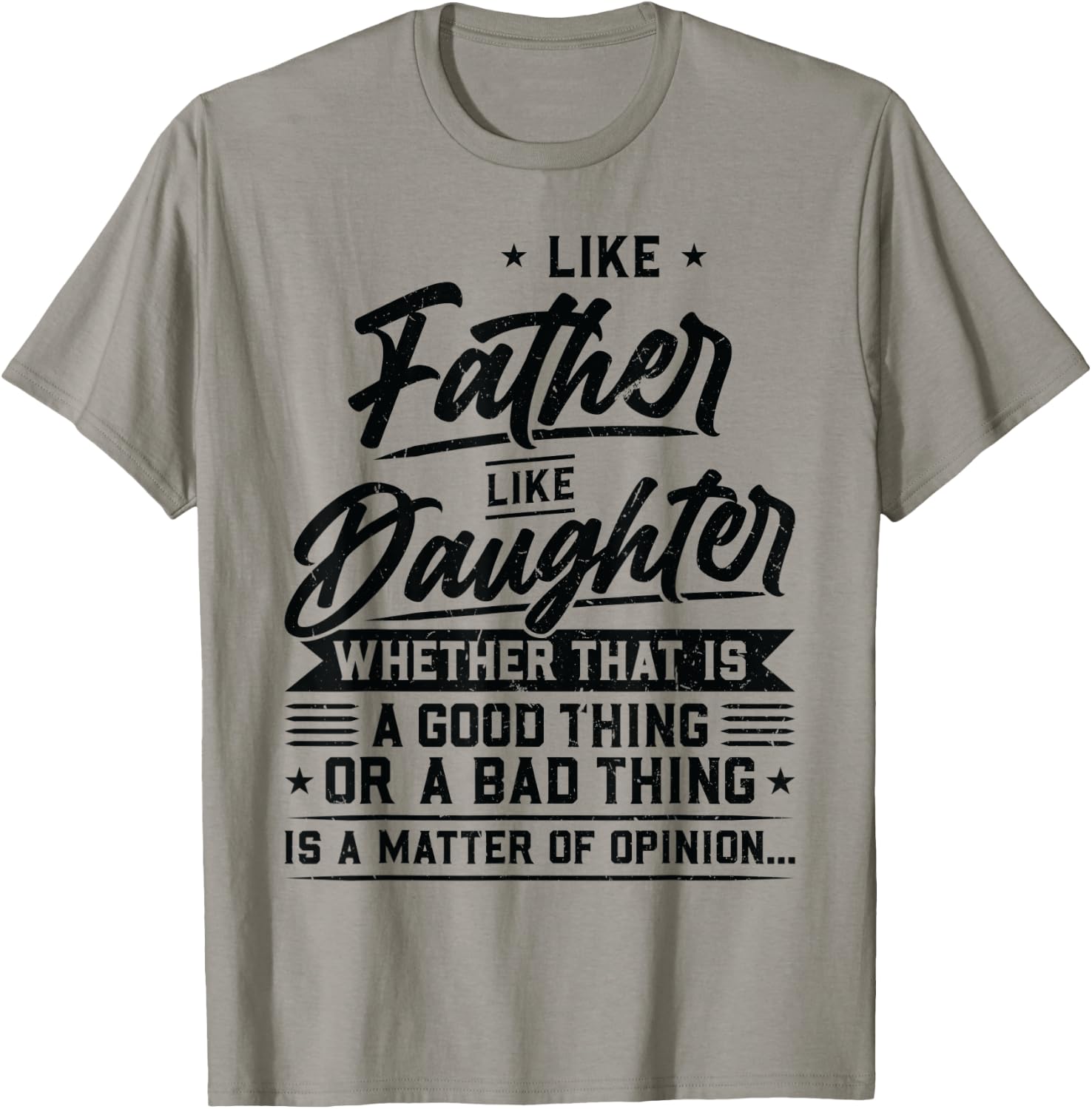 Like Father like Daughter Father T-Shirt - T-Shirt | Sand