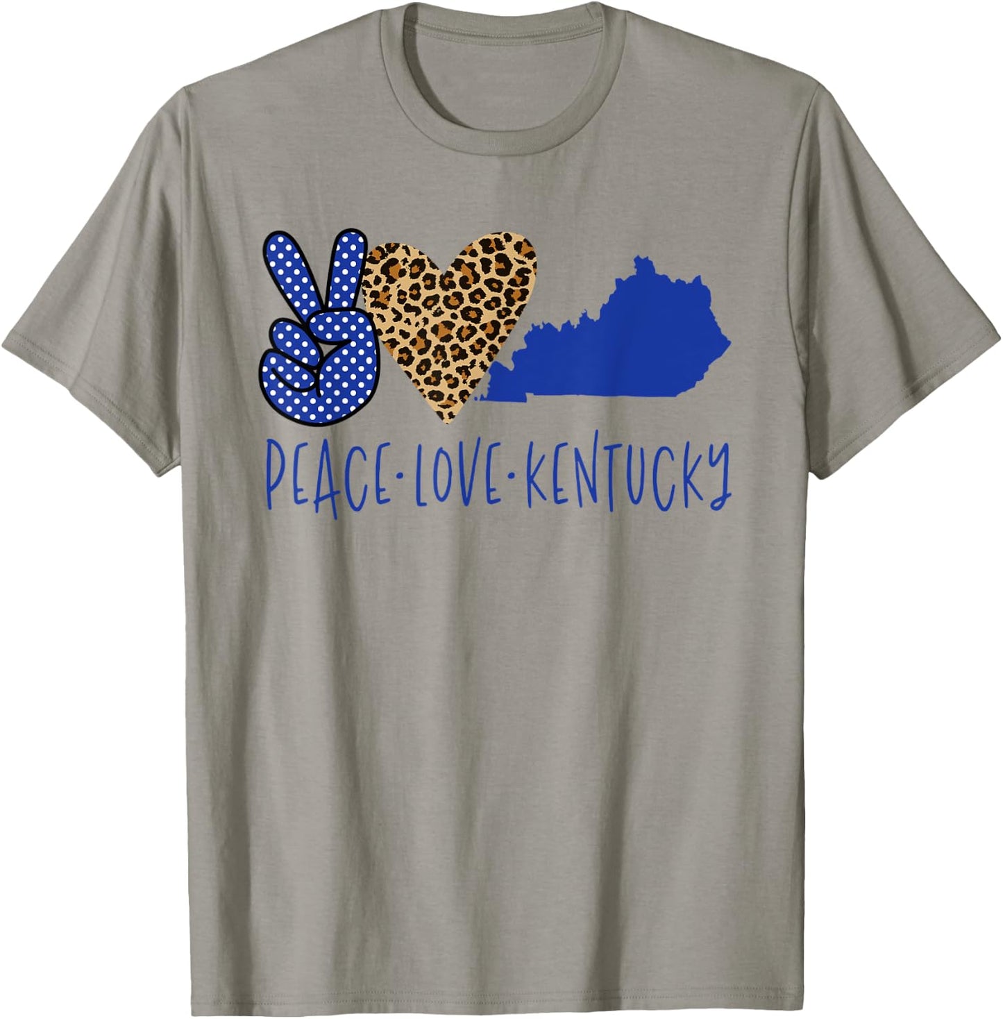 Peace Love Kentucky T-Shirt - T-Shirt | Sand