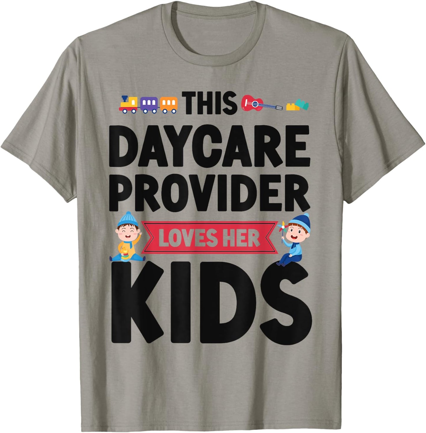 Childcare Daycare Provider Teacher Babysitter This Daycare T-Shirt - T-Shirt | Sand