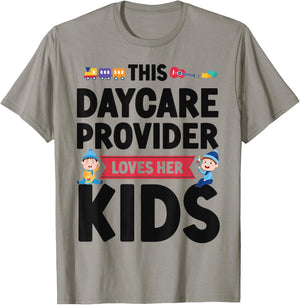 Childcare Daycare Provider Teacher Babysitter This Daycare T-Shirt - T-Shirt | Sand