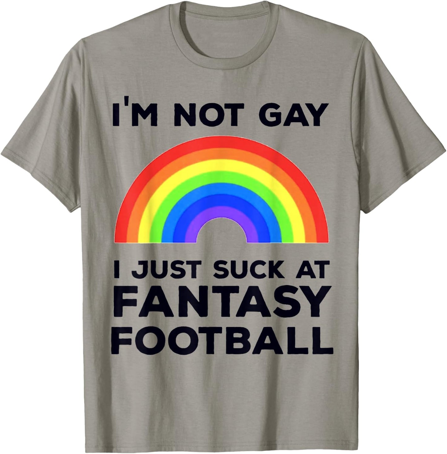 I Suck At Fantasy Football T-Shirt - T-Shirt | Sand