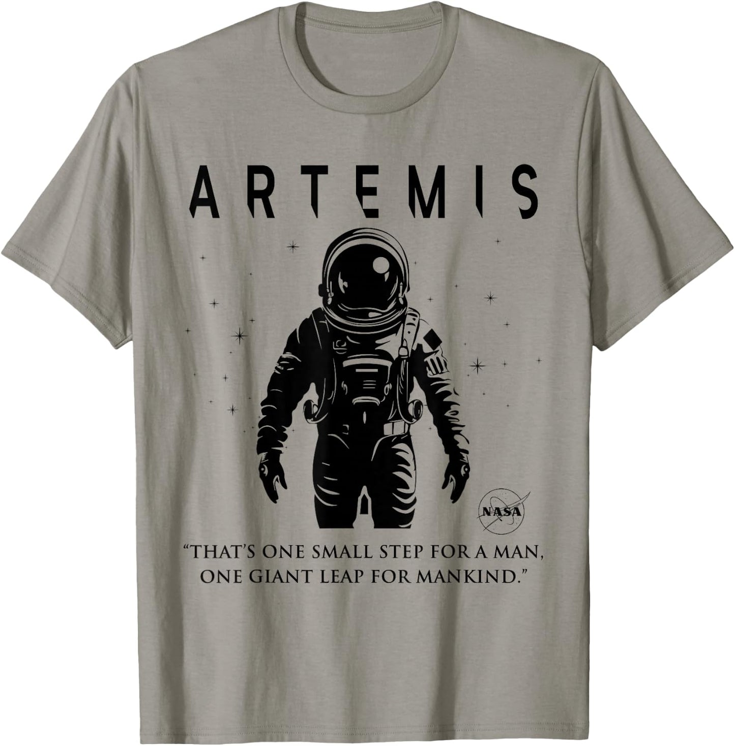 NASA Artemis Mission Astronaut T-Shirt - T-Shirt | Sand