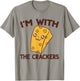 Cheese & Crackers Matching Couples His & Hers T-Shirt - T-Shirt | Sand