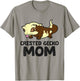 Crested Gecko Mom Lizard Reptile Crested Gecko Mama T-Shirt - T-Shirt | Sand