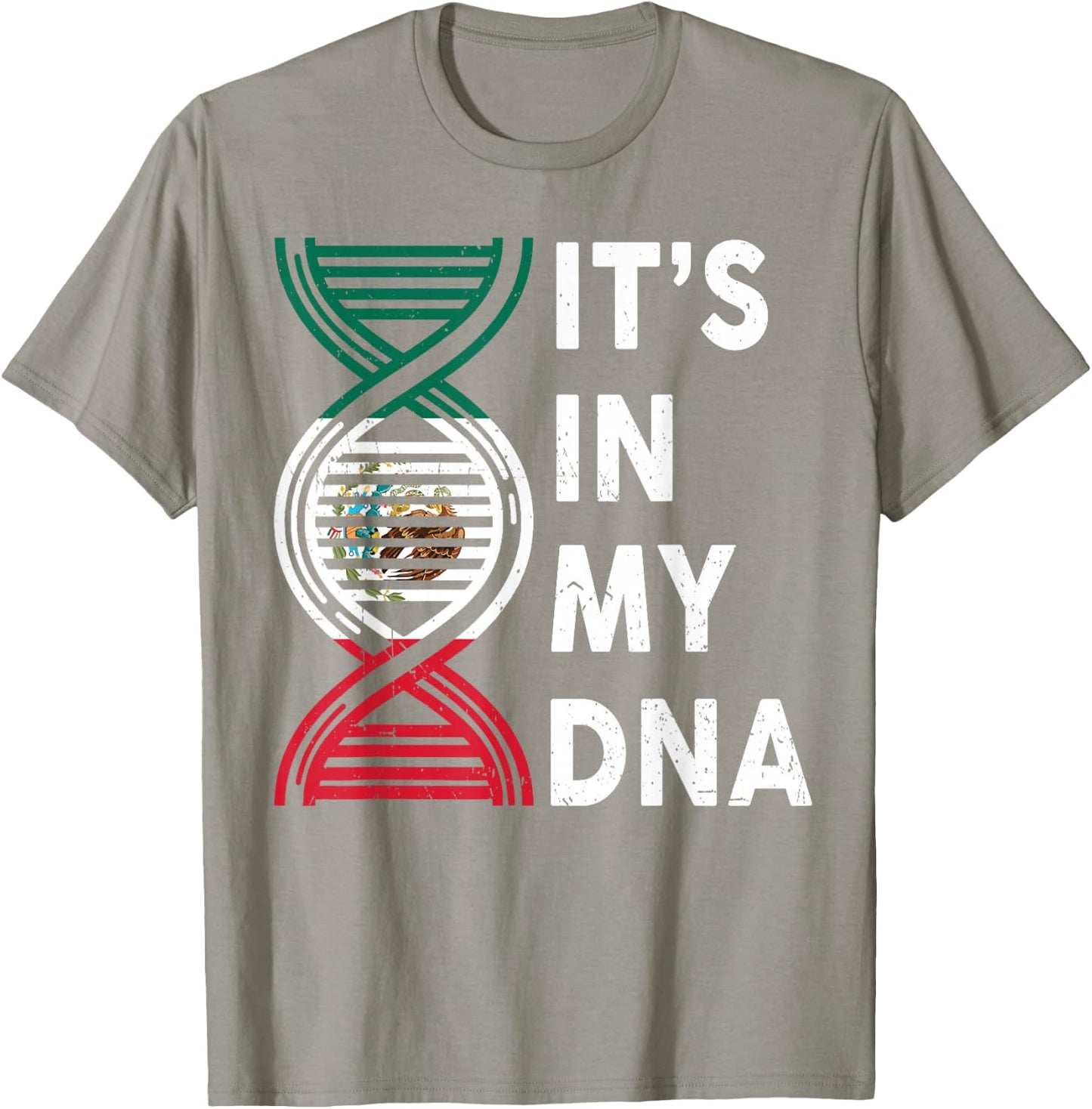 Mexico Its My DNA Men Women Mexican Flag Boy Girl Toddler T-Shirt - T-Shirt | Sand