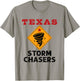Tornado Chaser Texas Storm Chasers Weather Meteorologist T-Shirt - T-Shirt | Sand