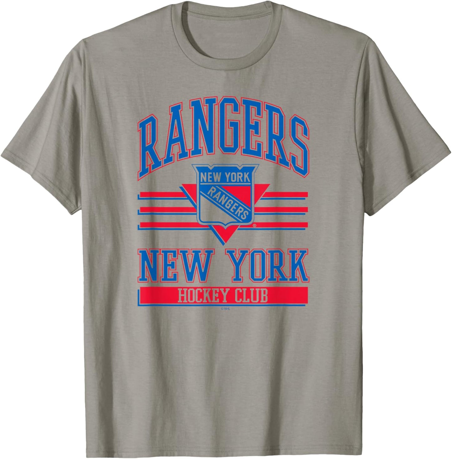 New York Rangers Hockey Club White Officially Licensed T-Shirt - T-Shirt | Sand