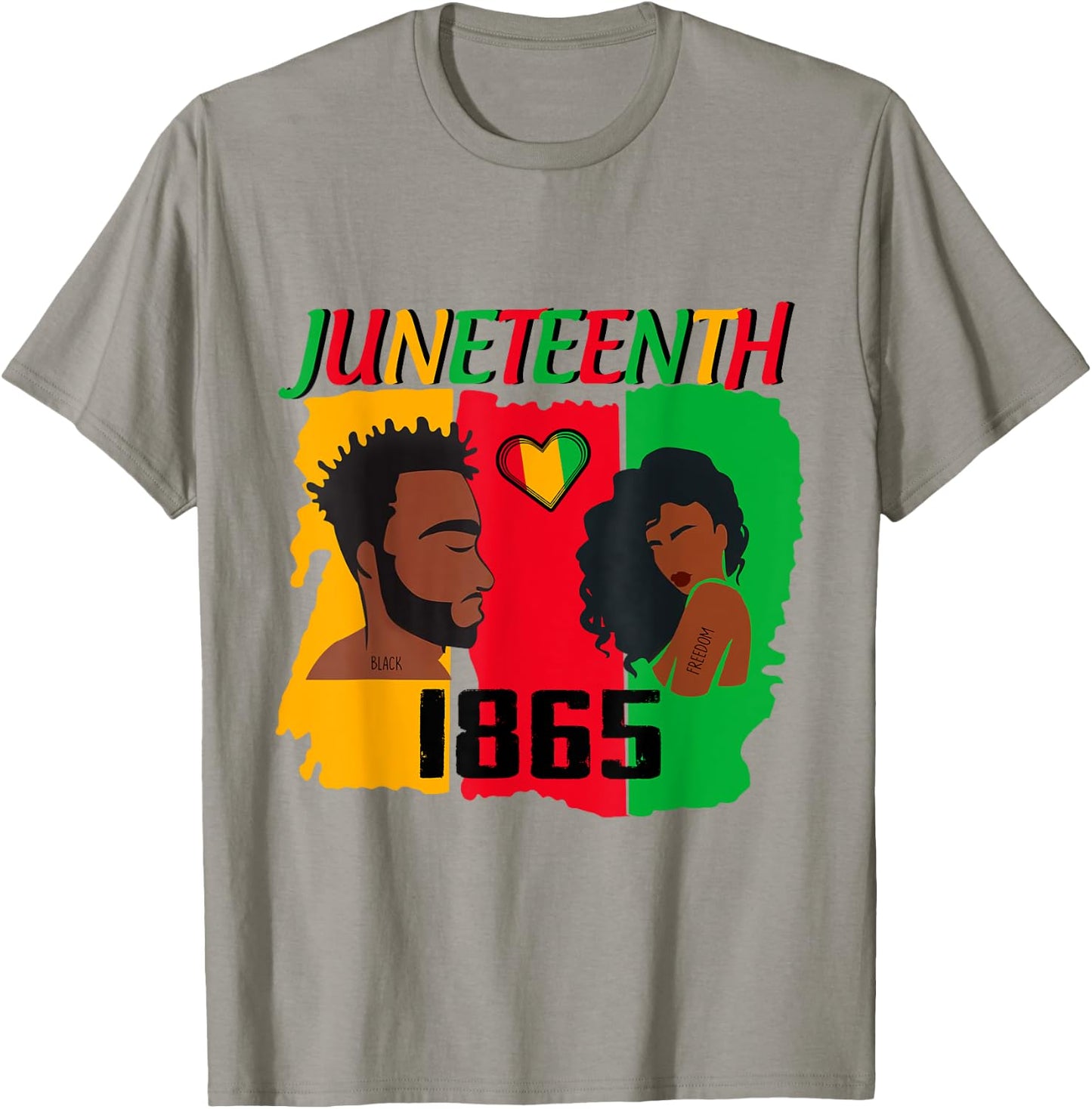 Juneteenth Couple Juneteenth Men Juneteenth Women T-Shirt - T-Shirt | Sand