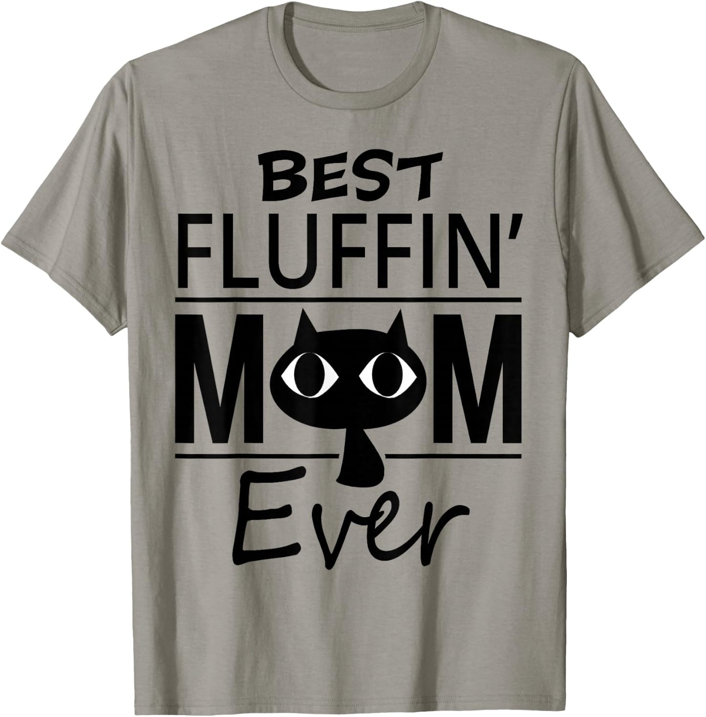Best Cat Mom Ever Mother's Day Gift daughter son Women Girls Kids T-Shirt - T-Shirt | Sand