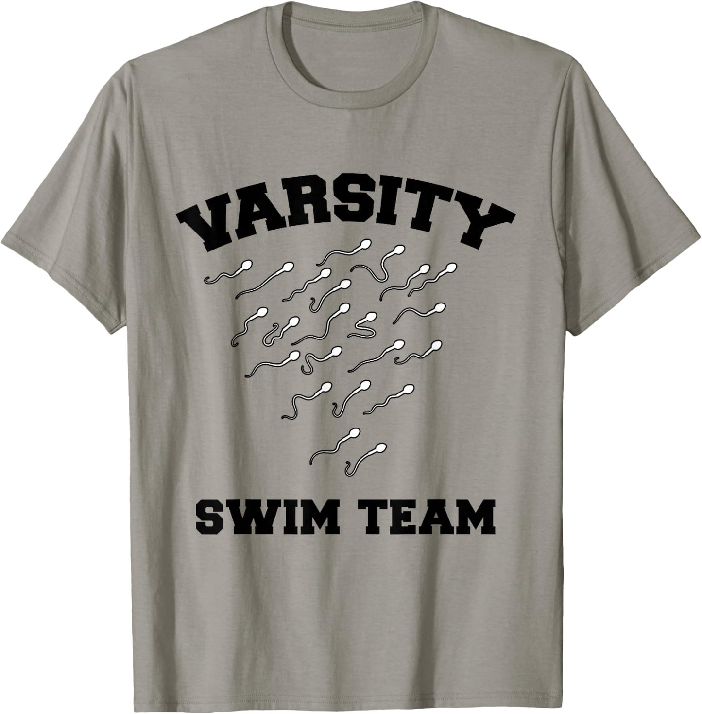 Varsity Swim Team Swimming Sperm T-Shirt - T-Shirt | Sand