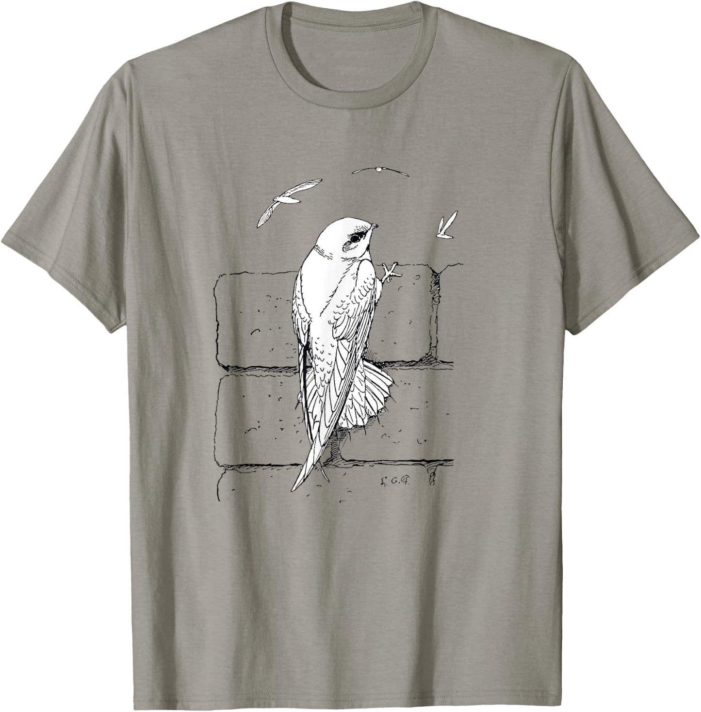 Chimney swift for bird watchers and bird lovers T-Shirt - T-Shirt | Sand