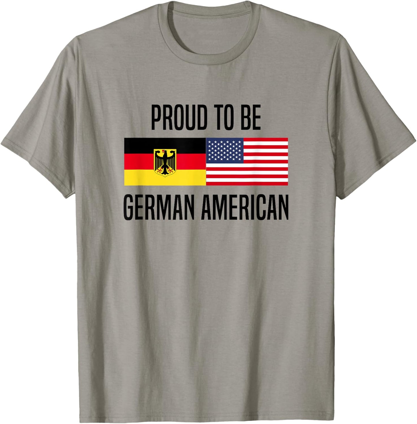 Proud to be German American T-Shirt - T-Shirt | Sand
