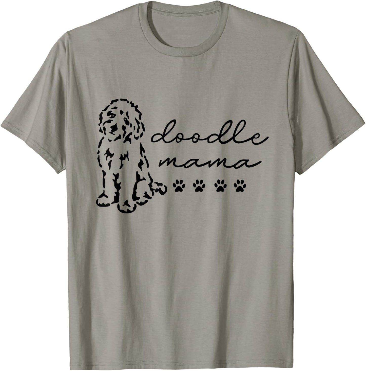 Doodle Mama Labradoodle Golden Gift Doodle Dog Lover Mom T-Shirt - T-Shirt | Sand