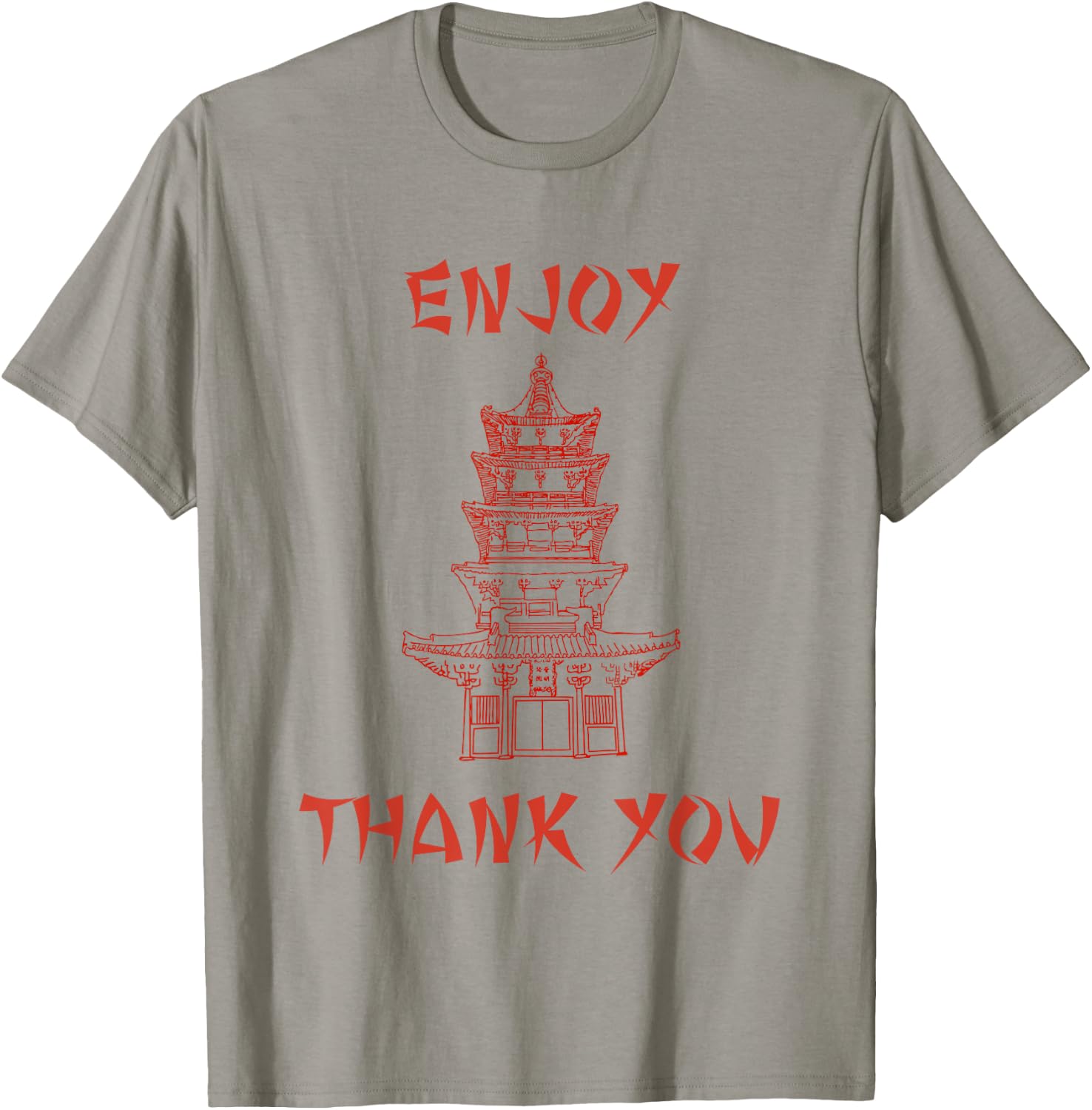 Chinese Food Take Out Box Costume T shirt T-Shirt - T-Shirt | Sand