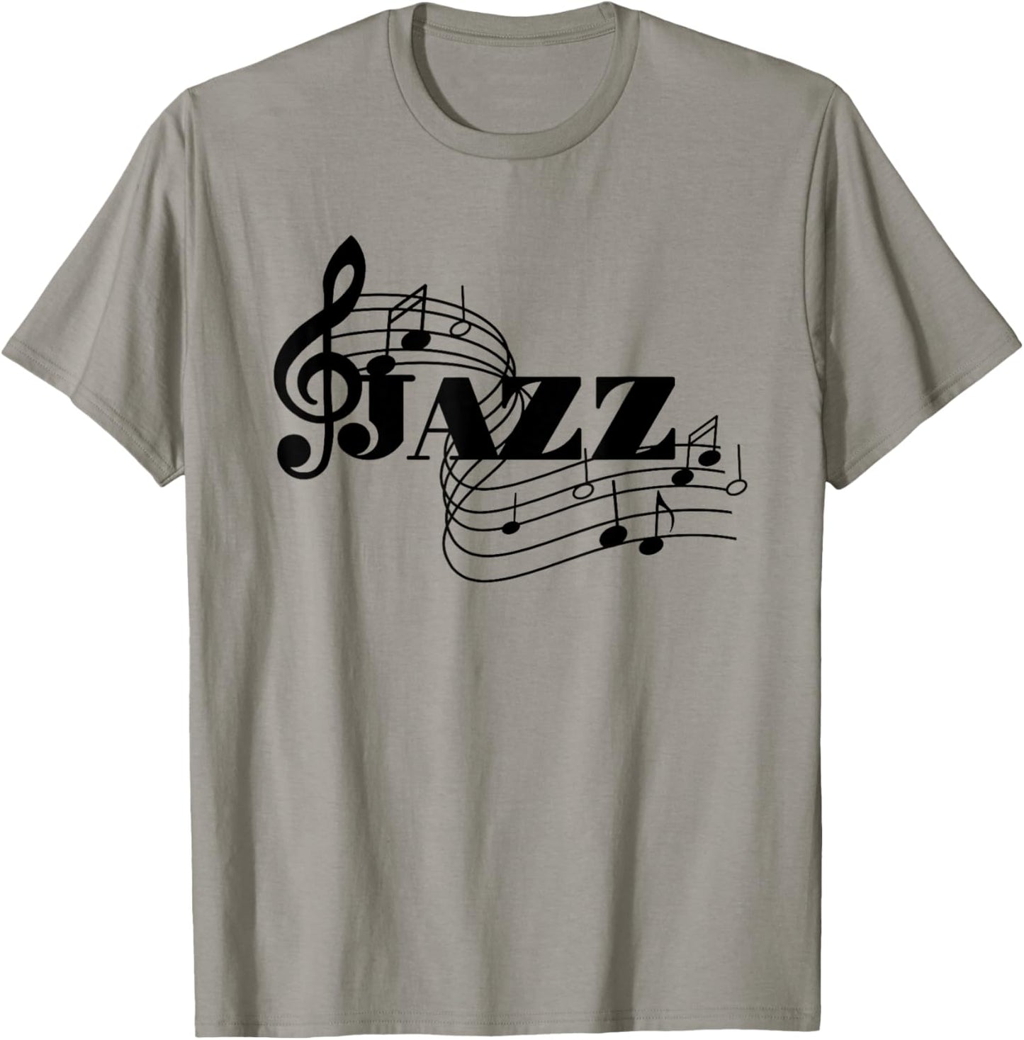 Jazz Musician Jazz Music Sheet Music T-Shirt - T-Shirt | Sand