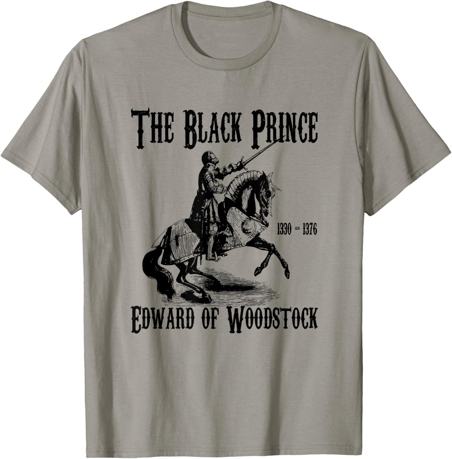 Knight, England, Edward von Woodstock, The Black Prince T-Shirt - T-Shirt | Sand