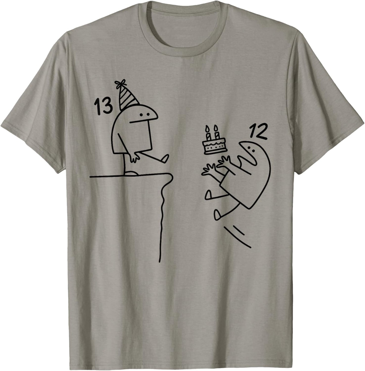 13th Birthday Party Funny 13 Years Old Birthday Teens T-Shirt - T-Shirt | Sand