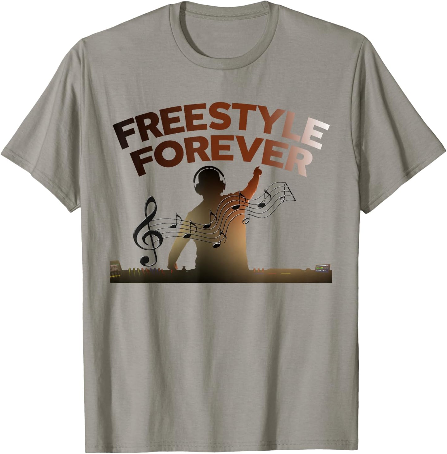 Freestyle DJ 80s Electronic Dance Music Great Concert T-Shirt - T-Shirt | Sand