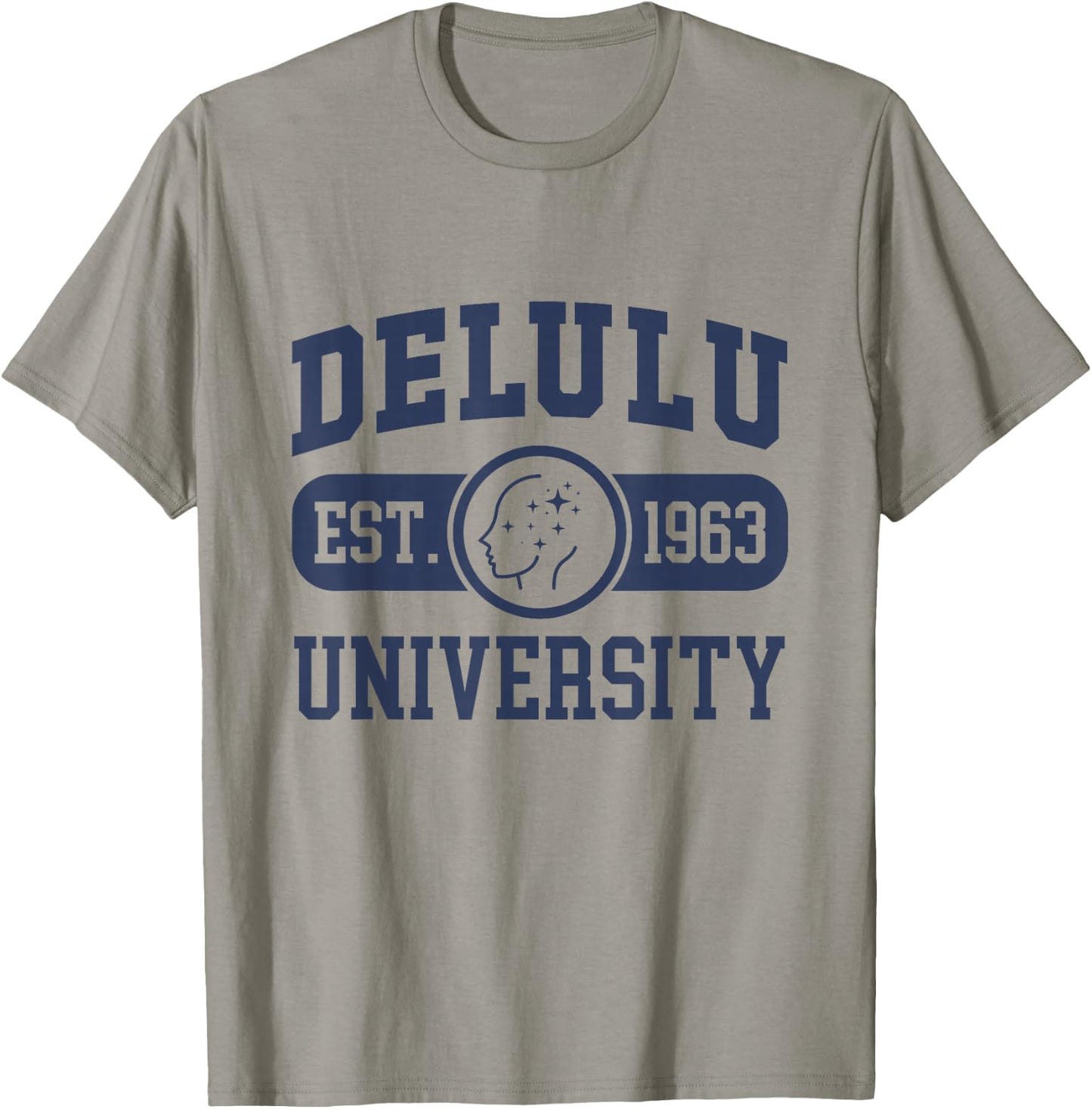 Delulu University T-Shirt - T-Shirt | Sand